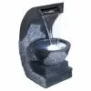 Amani Fountain with LED Lights - Fibreglass - 28" -Style Selections Sales Store 08265086 L