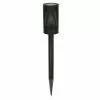 Solar Path Light - Metal 3.43-in Black -Style Selections Sales Store 12195089 L