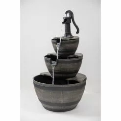 Style Selections 38.58-in H Plastic Outdoor Fountain