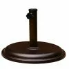 Style Selections Brown Steel Round Umbrella Base - 15.7-in x 13-in -Style Selections Sales Store 20235110 L