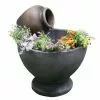 Fountain with Flower Pot - 23.23'' x 27.95'' - GRC -Style Selections Sales Store 33905463 L