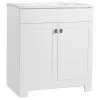 Leisel 2-Door Vanity - 1 Sink - 31-in - White -Style Selections Sales Store 40975010 L
