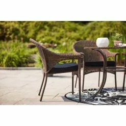 Style Selections Spruce Hills 39 1/2-in Tempered Glass Round Patio Dining Table -Style Selections Sales Store 41355019d L