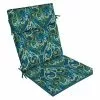 Style Selections High Back Patio Chair Cushion - 24-in x 21-in x 4.5-in - Polyester - Blue -Style Selections Sales Store 41537228 L