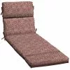 Style Selections Chaise Cushion - 73-in x 23-in - Red -Style Selections Sales Store 41537496 L