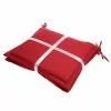 Style Selections Bistro Chair Cushion - 18-in x 15-in - Red - Pack of 2 2 Style Selections Bistro Chair Cushion - 18-in x 15-in - Red - Pack of 2 -Style Selections Sales Store 41537535 L