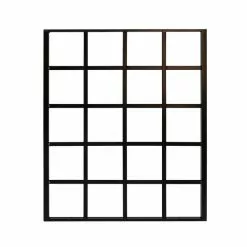 Style Selections 30-in W x 36.75-in H Black Vertical Garden Trellis