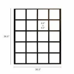 Style Selections 30-in W x 36.75-in H Black Vertical Garden Trellis 8 Style Selections 30-in W x 36.75-in H Black Vertical Garden Trellis -Style Selections Sales Store 46715011c L