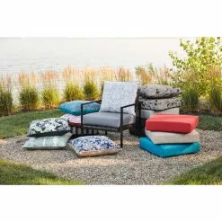 Style Selections 2-Piece Poet's Garden Red Geometric Deep Seat Patio Chair Cushion 5 Style Selections 2-Piece Poet's Garden Red Geometric Deep Seat Patio Chair Cushion -Style Selections Sales Store 47235051b L