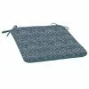 Style Selections 1-Piece Hadrian Tile Blue Geometric Seat Pad 2 Style Selections 1-Piece Hadrian Tile Blue Geometric Seat Pad -Style Selections Sales Store 47235053 L