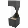 Style Selections Contemporary Rain Fall Fountain with LED Lighting - 30.5-in - Resin - Grey -Style Selections Sales Store 47635013 L