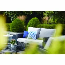 Style Selections Matheson Outdoor Conversation Set - 4 Pieces - Resin and Steel Frame - Black/Grey 8 Style Selections Matheson Outdoor Conversation Set - 4 Pieces - Resin and Steel Frame - Black/Grey -Style Selections Sales Store 48655039c L