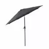 Style Selections Market Umbrella - 9-ft x 9-ft - Polyester - Black -Style Selections Sales Store 48655113 L