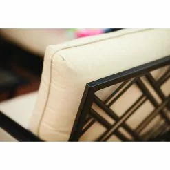 Style Selections Glenn Hill Patio Chairs - Steel - Brown - Set of 2 - 29.25-in x 34.25-in x 35-in -Style Selections Sales Store 48655122b L