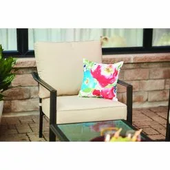 Style Selections Glenn Hill Patio Chairs - Steel - Brown - Set of 2 - 29.25-in x 34.25-in x 35-in -Style Selections Sales Store 48655122c L