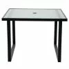 Style Selections Exterior 40-in Dining Table with Glass Top -Style Selections Sales Store 48655129 L