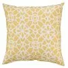 Style Selections Patio Cushion - 16-in x 16-in - Polyester - Yellow -Style Selections Sales Store 49235050 L