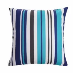 Style Selections Polyester Outdoor Throw Pillow - 16-in x 16-in
