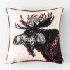 Style Selections Outdoor Cushion - Moose Print - Black/White - 18-in W x 18-in L -Style Selections Sales Store 49235160 L