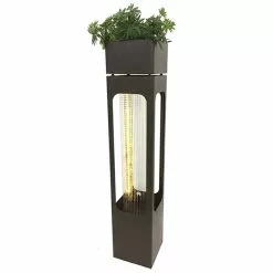 Style Selections Rainfall Fountain - LED Strip - 59.45" - Black -Style Selections Sales Store 49555294c L