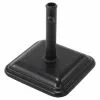 Style Selections Square Patio Umbrella Base - 13 7/8-in - Black -Style Selections Sales Store 77705158 L